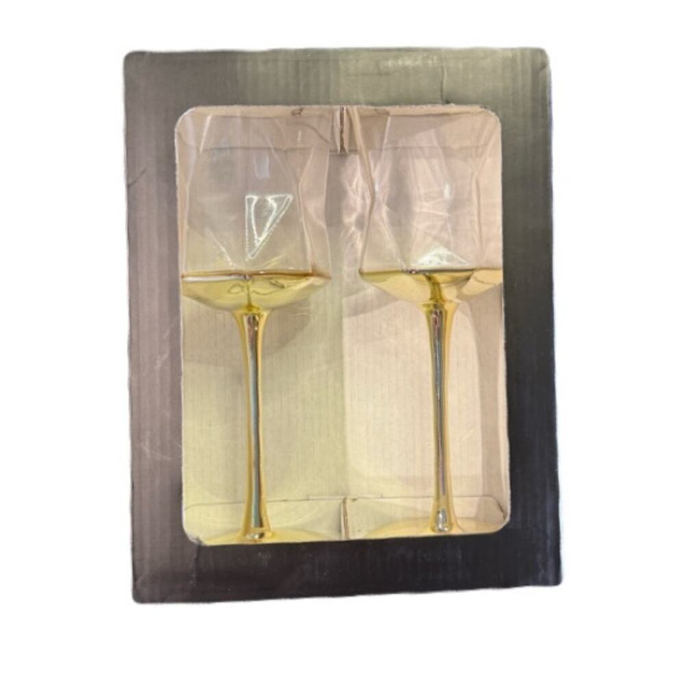 Habitat Gold Drinkware Set for Elegant Dining